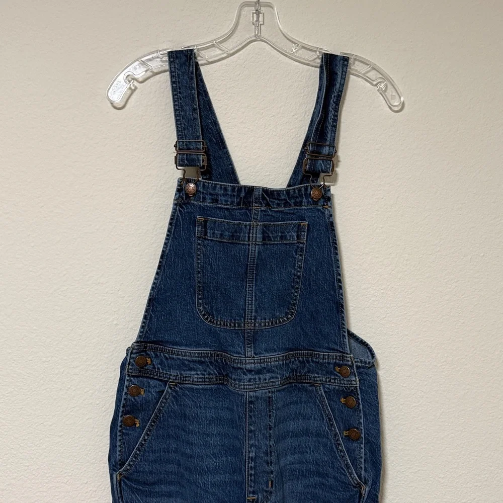 J Crew Denim Overalls - Picture 2 of 6